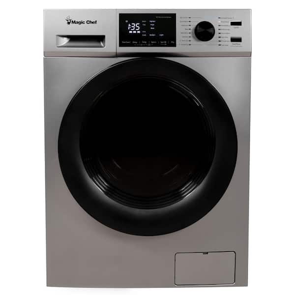 Magic Chef 2.7 cu. ft. All-in-One Washer and Dryer Combo in Silver