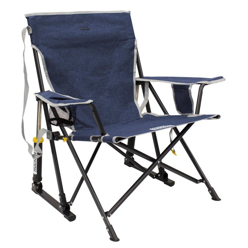 Indigo Blue Metal Outdoor Rocking Chair price history on PriceWatchPro