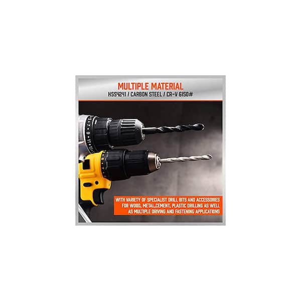 246 PCS Premium Quality Drill Bit Set Comprehensive Kit for Wood