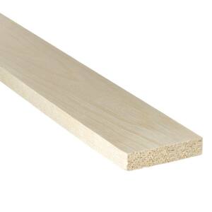 1 in. x 4 in. x 6 ft. Select Kiln-Dried Square Edge Whitewood Common Softwood Boards