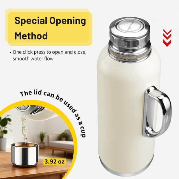1 2 gallon motivational water bottle with handle and straw Motivational Water Bottle, 32 oz, Time Marker Bottle with Straw and Le