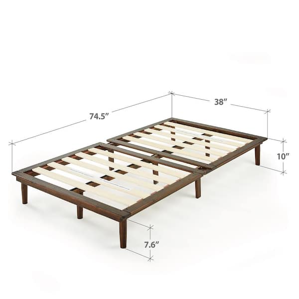 Bobbi solid shop wood bed