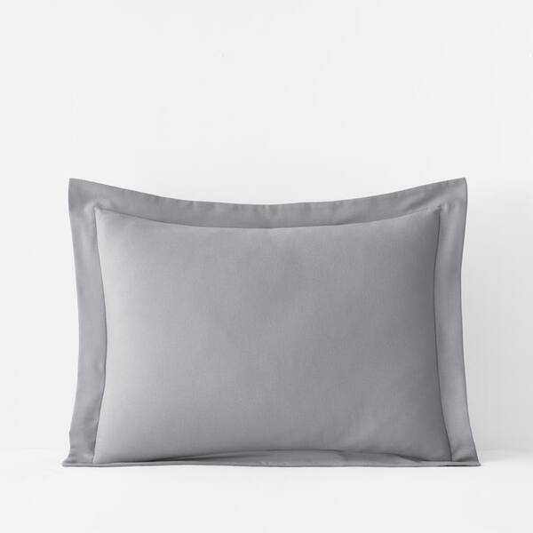 The Company Store Company Cotton Velvet Flannel Pearl Gray Cotton King