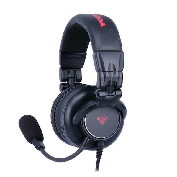 HB Series Black Wired Over the Ear Headphones with Microphone