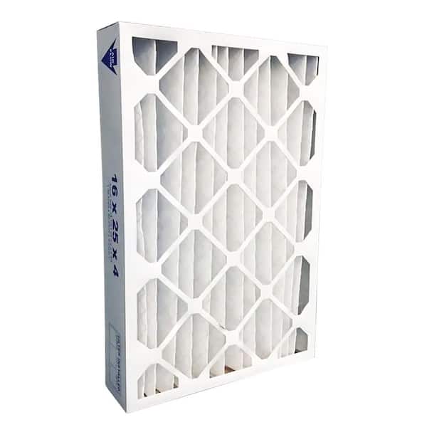 HDX 16 in. x 25 in. x 4 in. Contractor Pleated Air Filter FPR 7, MERV 8