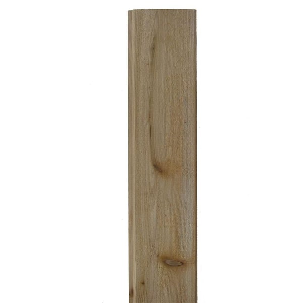 Unbranded 1 in. x 6 in. x 8 ft. Cedar Tongue and Groove Siding