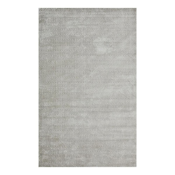 Solo Rugs Chevelle Contemporary Beige 3 ft. x 5 ft. Area Rug
