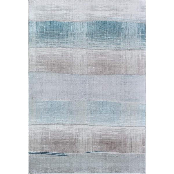 Rugs America Laurel Boardwalk Blue 5 ft. x 7 ft. Area Rug