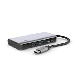 Etokfoks USB 3.0 Hub, 4 Port USB Hub Splitter, Portable USB Adapter Mini  Multi-port Expander for Desktop, Laptop, PC Etc. MLPH005LT335 - The Home  Depot