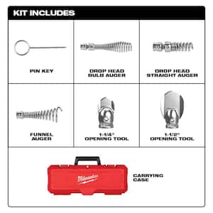 1-1/4 in. - 2 in. Head Attachment Kit for 5/8 in. Sectional Cable