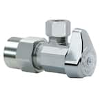 1/2 in. CPVC Inlet x 3/8 in. Comp Outlet 1/4-Turn Angle Valve