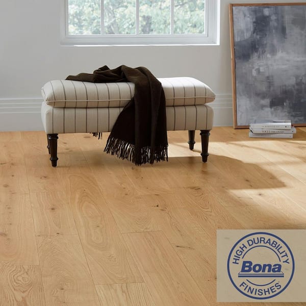 Reviews for ASPEN FLOORING European White Oak Sunlight 1/2 in. T x 7.5 in.  W x Varying Length Engineered Hardwood Flooring (31.09 sq. ft./case) | Pg 1  - The Home Depot