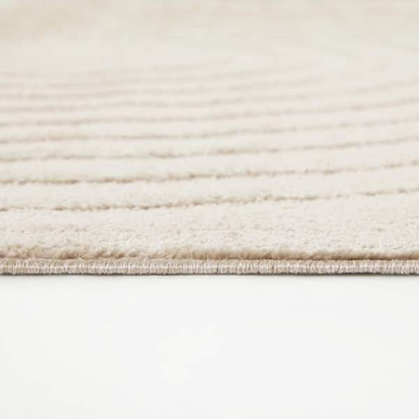 Buchner Beige 5 ft. x 7 ft. Area Rug