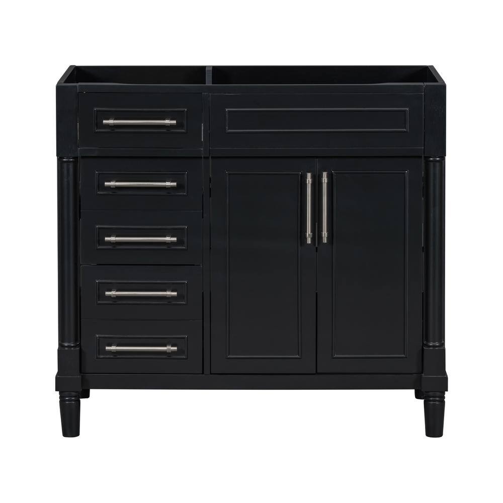 Modern Style 17.87 in. W x 35.51 in. D x 33.03 in. H Freestanding Bath Vani
