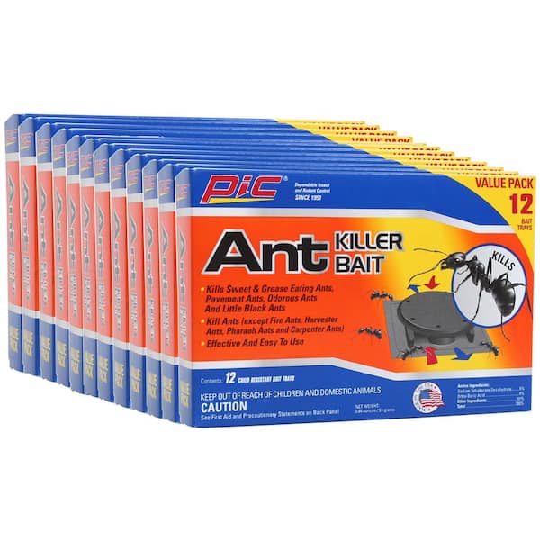 PIC Ant Plastic Bonus Traps (Total Traps: 144) (12-Pack per Case)