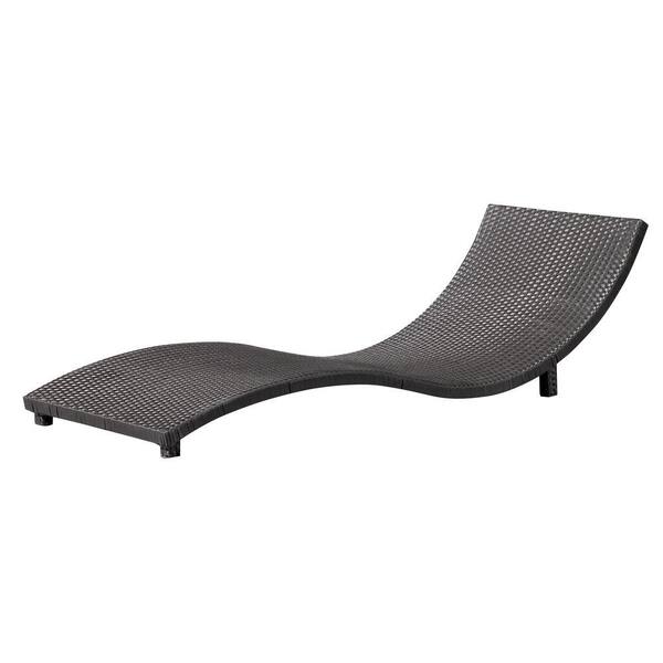 ZUO Sydney Espresso Patio Chaise Lounge