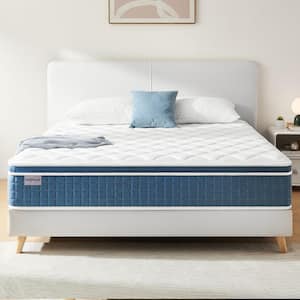 Full Medium Hybrid Mattress 12 in. Bed-in-a-Box Mattress, Full Bed