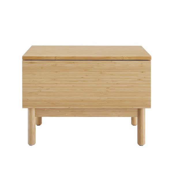 Unbranded Hatley Sand 1-Drawer Nightstand
