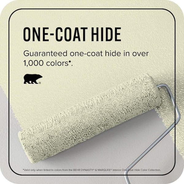 BEHR DYNASTY 1 qt. #M340-2 Floating Lily Eggshell Enamel Interior