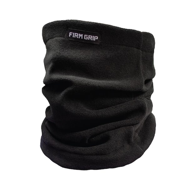 FIRM GRIP Men's Black Fleece Neck Gaiter