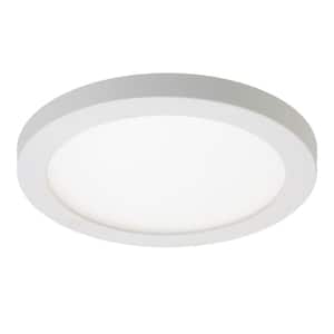 SMD 4 in. 2700K Warm White Color Temperature Integrated LED Recessed Surface Mount Trim, Title 20 Compliant