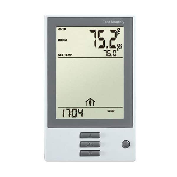 10 ft. x 36 in. 120-Volt Peel and Stick Radiant Floor Heating Mat with 7-Day Thermostat for Tile and Glue-Down Floors