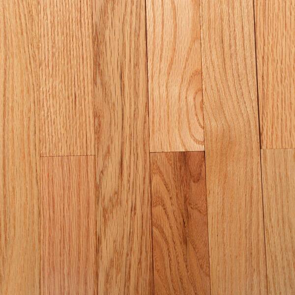 Bruce Natural Oak 3/4 in. Thick x 2-1/4 in. Wide x Varying Length Solid Hardwood Flooring (320 sqft / pallet)