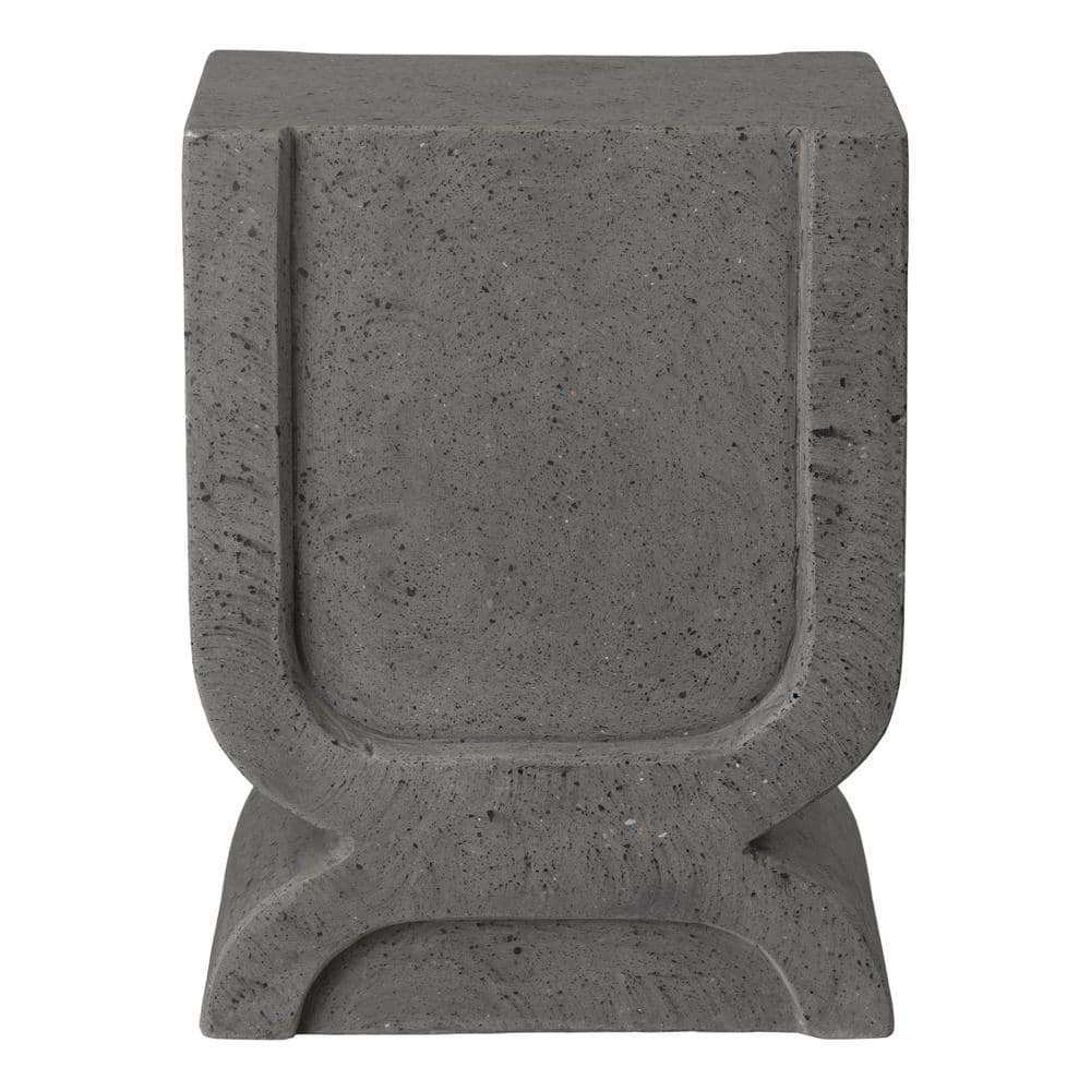 Uri 18 in. H Matte Terrazzo Gray Square Terrazzo Garden Stool price history on PriceWatchPro