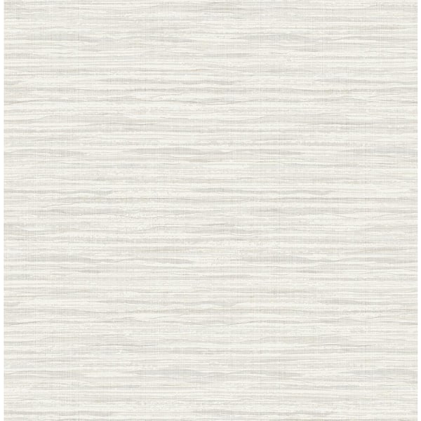 Seabrook Designs Barley Grey Skye Wave Stringcloth Paper Unpasted ...