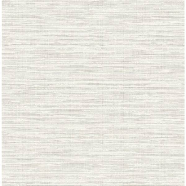 Seabrook Designs Barley Grey Skye Wave Stringcloth Paper Unpasted 