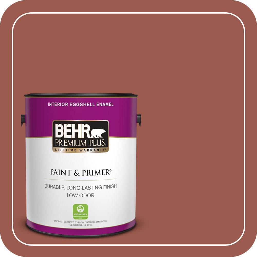 1 gal. #ICC-106 Spicy Cayenne Eggshell Enamel Low Odor Interior Paint & Primer price history on PriceWatchPro