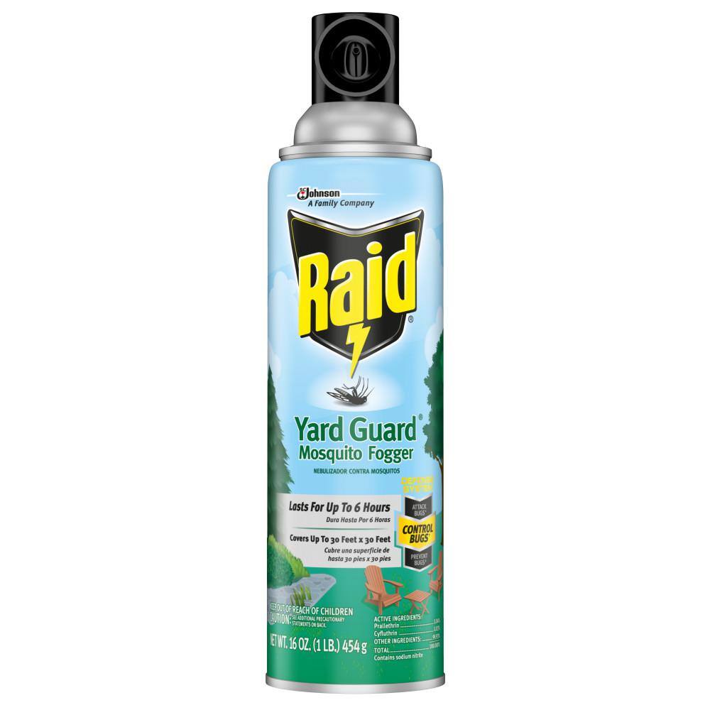 Raid 16 oz. Yard Guard Fogger 076605 The Home Depot