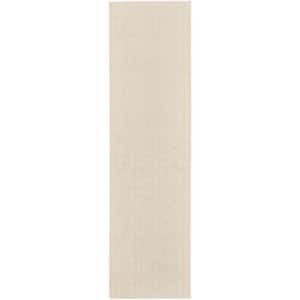 Nourison Washable Charm Beige Ivory 2 ft. x 8 ft. Geometric ...