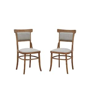 Diana Vintage Honey Parsons Chair Set of 2