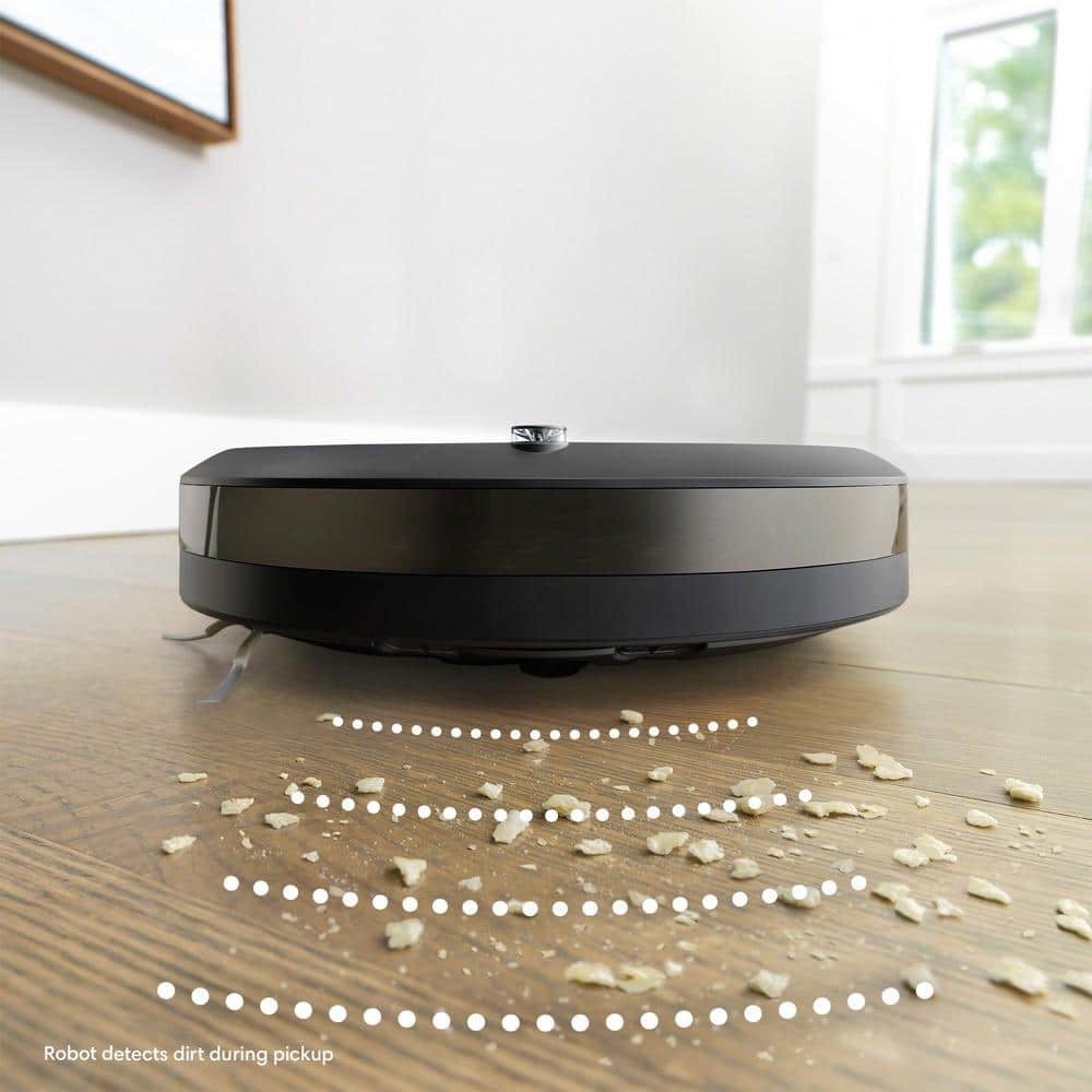 Roomba i3 EVO (3150) Robot Vacuum - Now Clean by Room with Smart Mapping, Ideal for Pet Hair, Carpet and Hard Floor