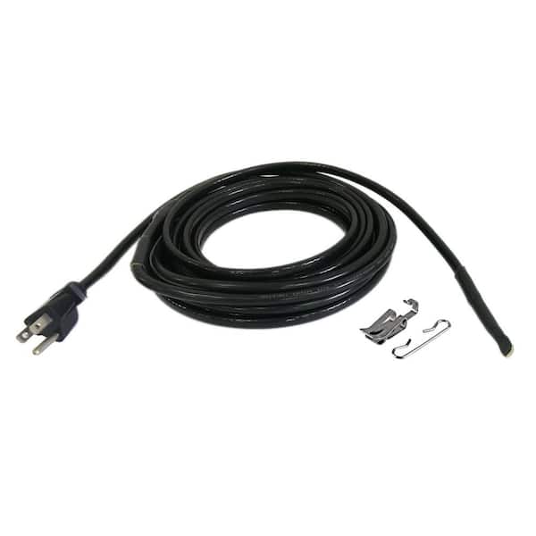 KING 120-Volt 60 ft. Roof and Gutter De-Icing Cable Kit in Black