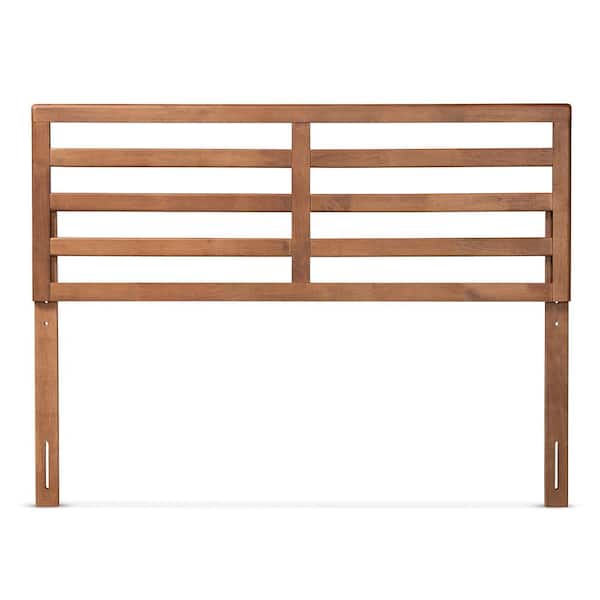 Baxton Studio Akemi Brown Full Headboard