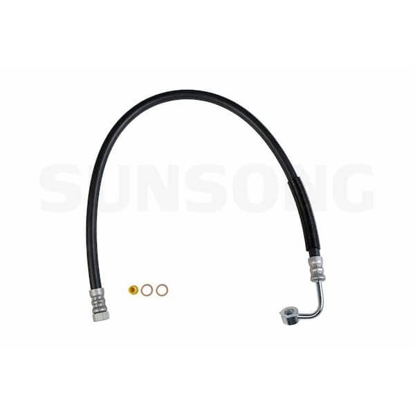 Sunsong Power Steering Pressure Line Hose Assembly - From Pump