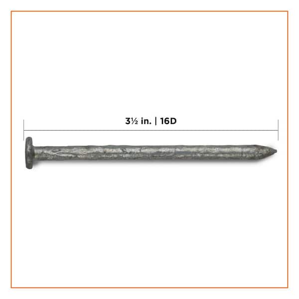 1-1/4 in. 16 GA Galvanized Finish Nails, 1000 Piece