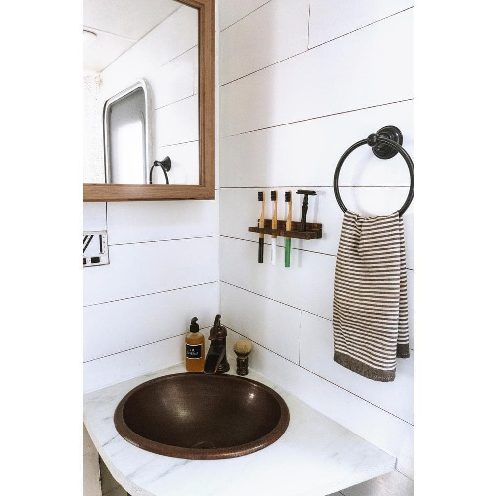 Schrodinger 12" Handcrafted Copper Bathroom Sink