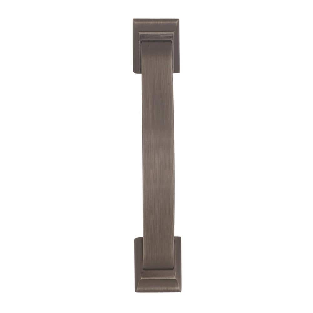 Gunmetal 3-Inch Transitional Cabinet Pull with Mounting Hardware
