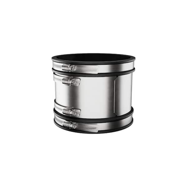 Fernco 4 in. Flexible PVC Shielded Coupling Fittings & Connectors