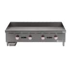 48 in. Commercial Thermostatic Countertop Griddle