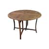 Outdoor Interiors Wood Outdoor Dining Table 10020 - The Home Depot