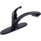 Signature Single-Handle Pull-Out Sprayer Kitchen Faucet In Matte Black