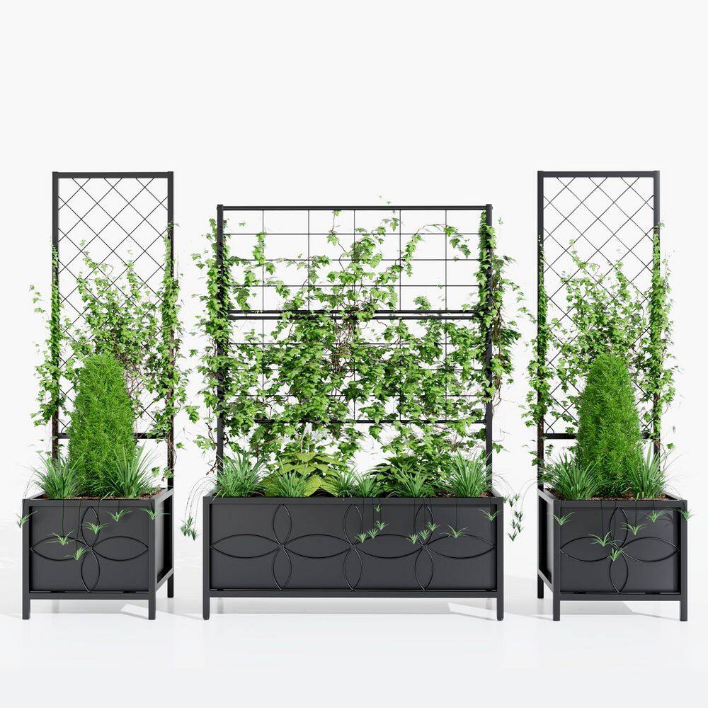 15.75 x 15.75 x 55 Zhongma Raised Garden Bed