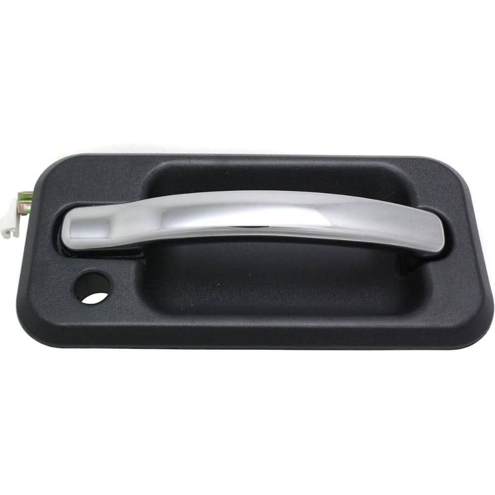 Exterior Door Handle Compatible with Hummer H2 2003-2009 Chrome Lever with Black Bezel With Key Hole price history on PriceWatchPro