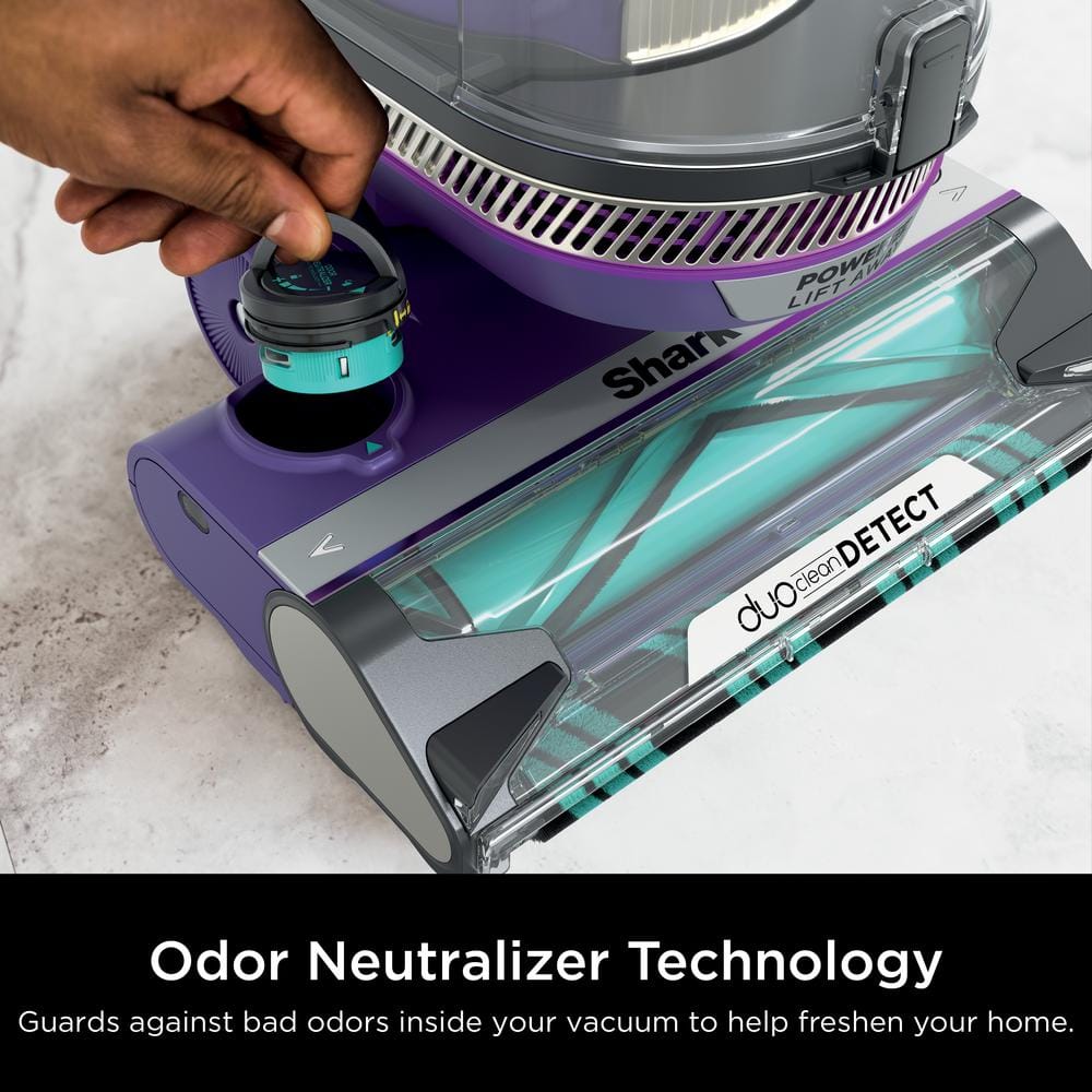 Shark Purple Bagless Upright Vacuum with HEPA Filter