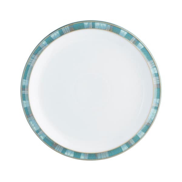 Azure Turquoise Round Coast Salad Plate