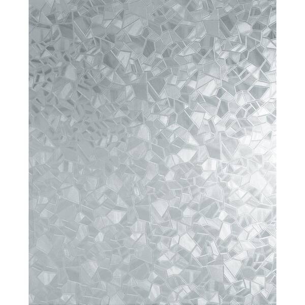 DC Fix Splinter 26 in.x 59 in.  Frosted mosaic pattern home decor static window film